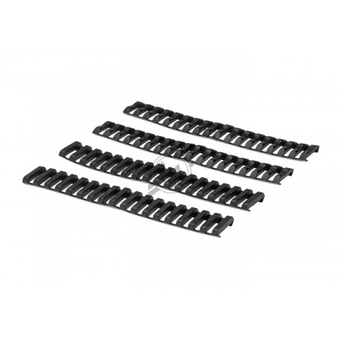 MP Ladder Rail Covers (18 Slots) 4 Pack (BK), Boost handling comfort and protect your rail system with this 18-slot ladder-style rail cover from MP